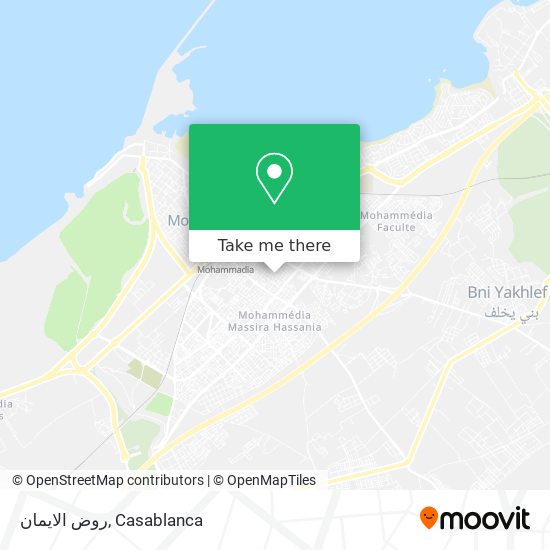 روض الايمان map