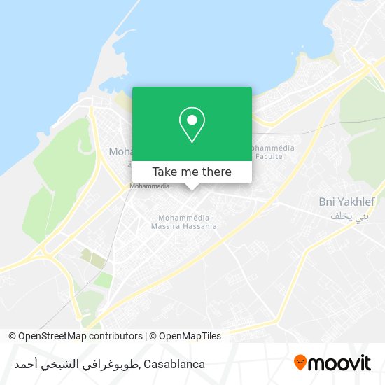 طوبوغرافي الشيخي أحمد map