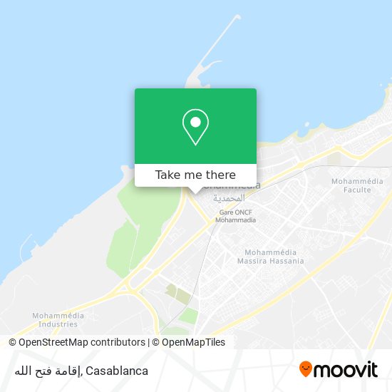 إقامة فتح الله map