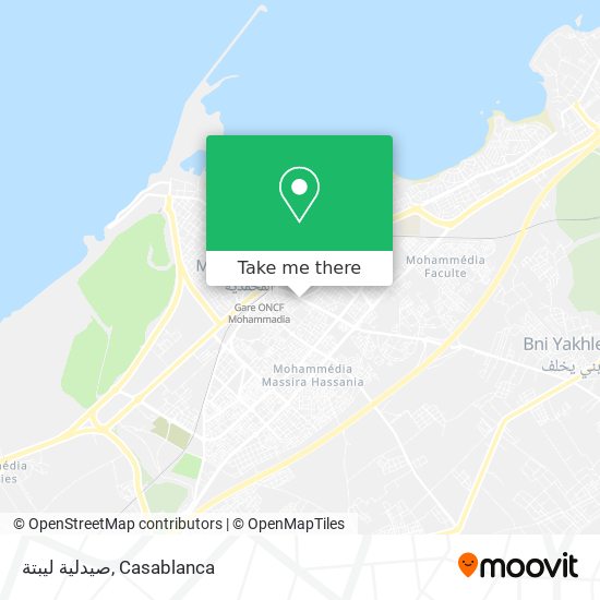 صيدلية ليبتة map