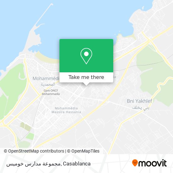 مجموعة مدارس خوميس map