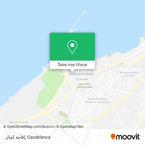 إقامة كمال map