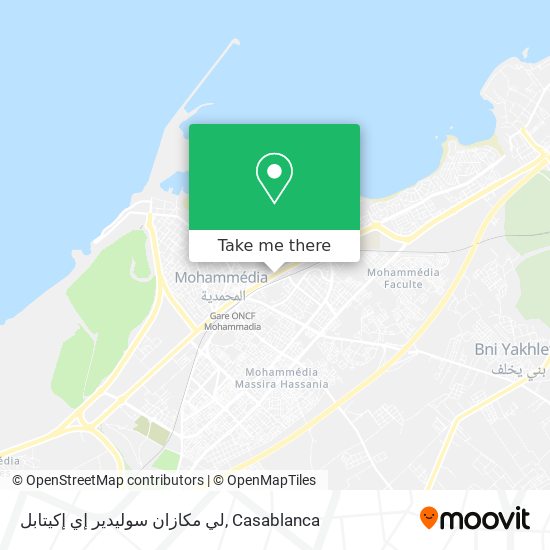 لي مكازان سوليدير إي إكيتابل map