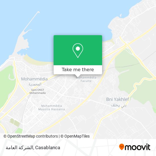 الشركة العامة map