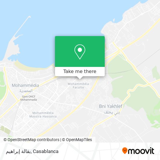 بقالة إبراهيم map