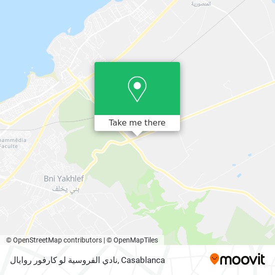 نادي الفروسية لو كارفور روايال map