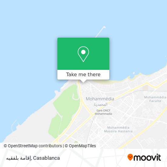 إقامة بلفقيه map