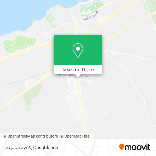 كافيه شاميت map