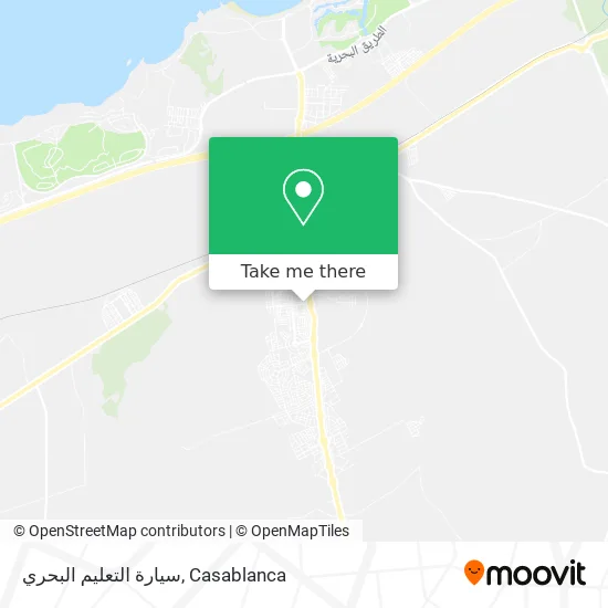 سيارة التعليم البحري map