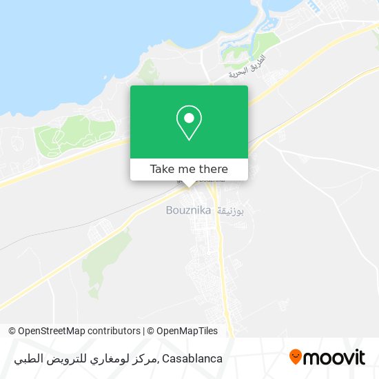 مركز لومغاري للترويض الطبي map