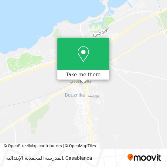 المدرسة المحمدية الإبتدائية map