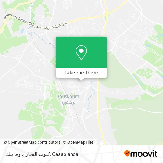 كلوب التجاري وفا بنك map