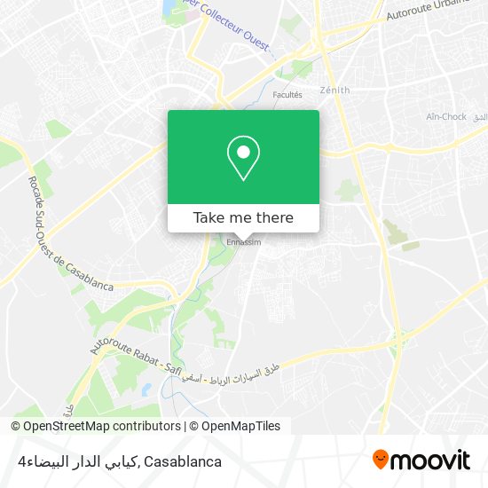 كيابي الدار البيضاء4 map