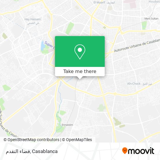 فضاء التقدم map