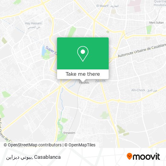 بيوتي ديزاين map