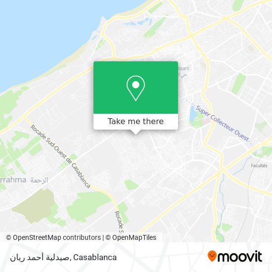 صيدلية أحمد ريان map