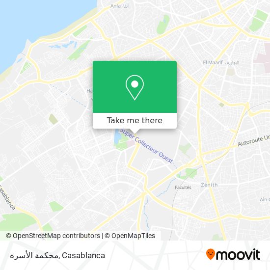 محكمة الأسرة map