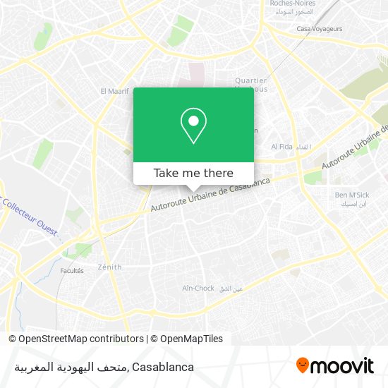 متحف اليهودية المغربية map
