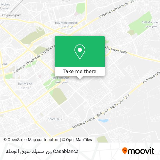 بن مسيك سوق الجملة map