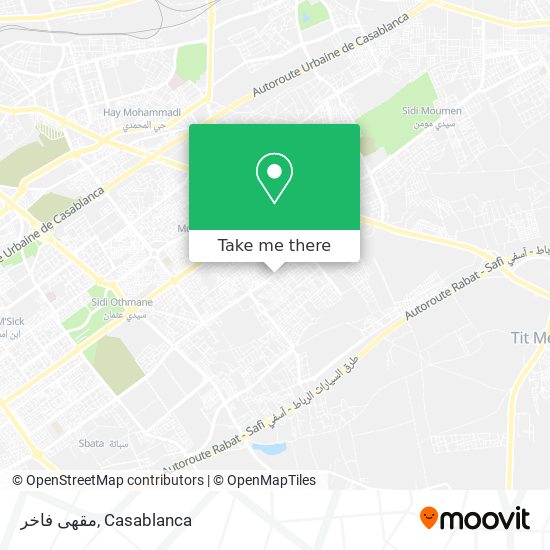 مقهى فاخر map