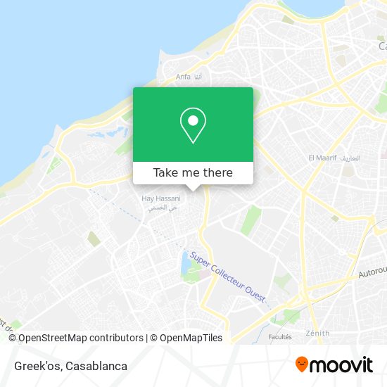 Greek'os map