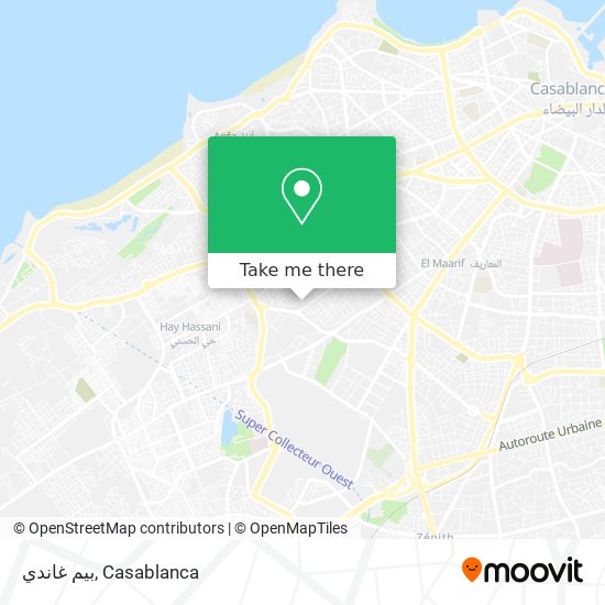 بيم غاندي map