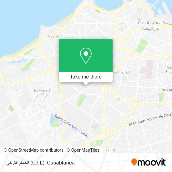 الحمام التركي (C.I.L) map
