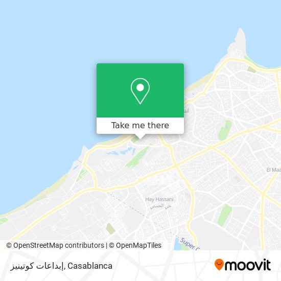 إبداعات كوتينيز map