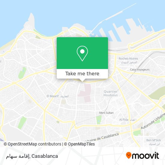 إقامة سهام map