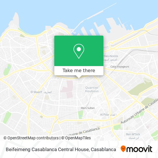 Beifeimeng Casablanca Central House map