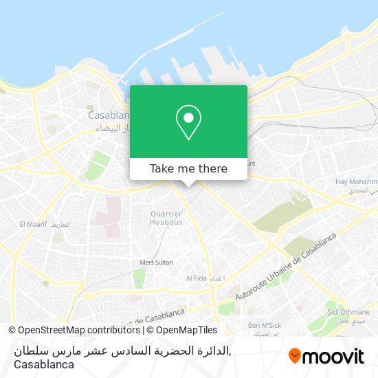 الدائرة الحضرية السادس عشر مارس سلطان plan