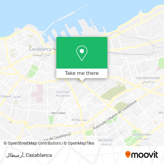 أرميطال map