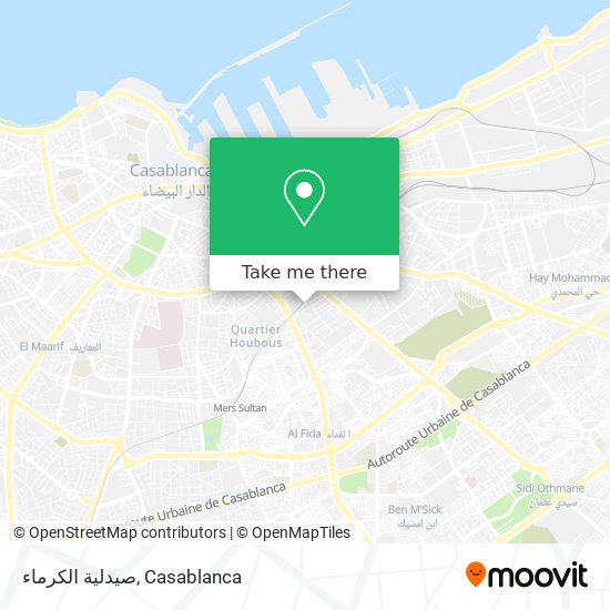 صيدلية الكرماء map