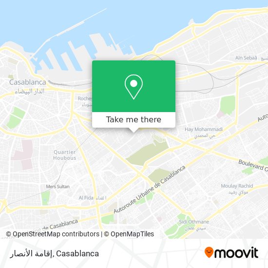 إقامة الأنصار map