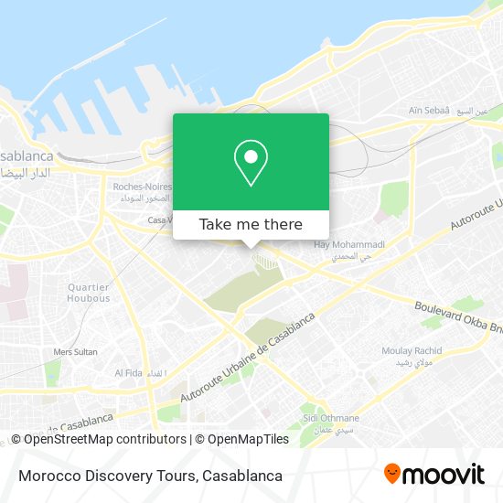 Morocco Discovery Tours plan