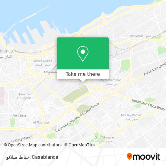 خياط ميلانو map