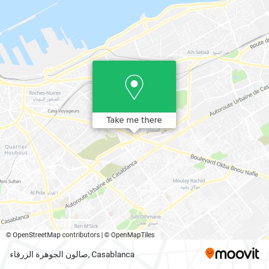 صالون الجوهرة الزرقاء map