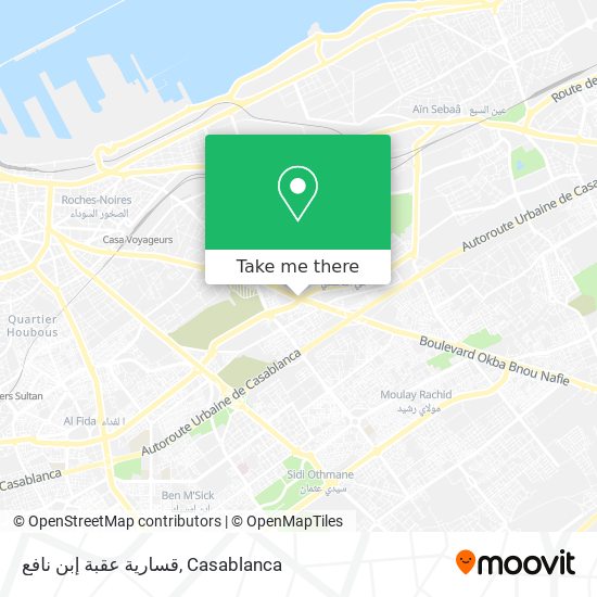 قسارية عقبة إبن نافع map