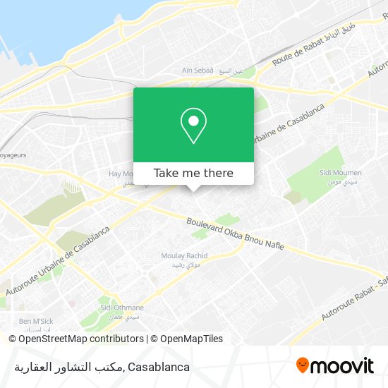 مكتب التشاور العقارية map