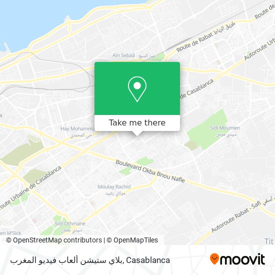 بلاي ستيشن ألعاب فيديو المغرب map