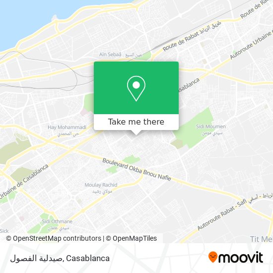 صيدلية الفصول map