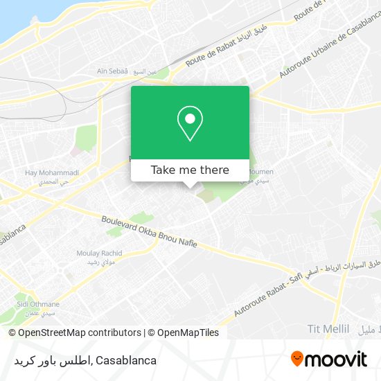 اطلس باور كريد map