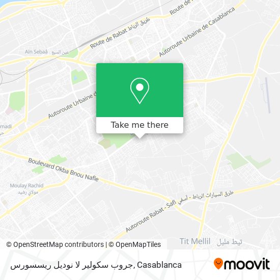 جروب سكولير لا نوديل ريسسورس map