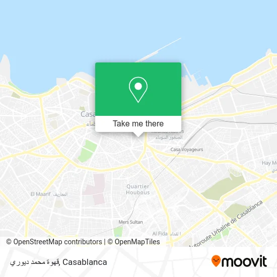 قهوة محمد ديوري map