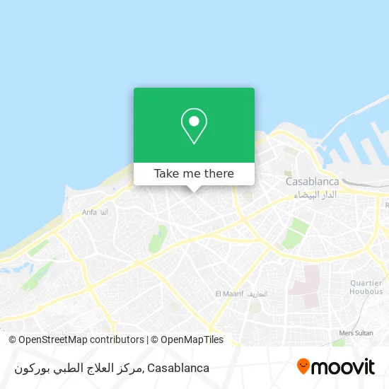 مركز العلاج الطبي بوركون map