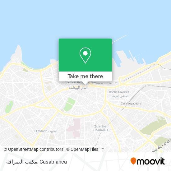 مكتب الصرافة map