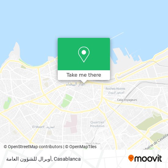 أوبرال للشؤون العامة map