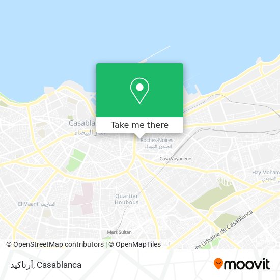 أرتاكيد map