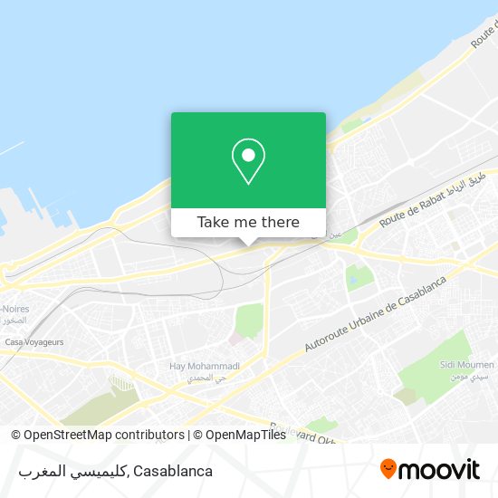 كليميسي المغرب map