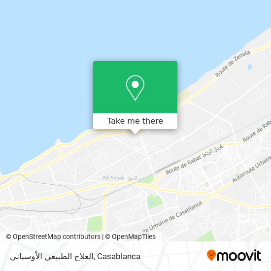 العلاج الطبيعي الأوسياني map